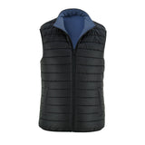 Nylon bubble liner on the second wearable side, offering comfort and insulation.