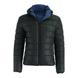 Close-up of the Flip Warm Jacket's 150-gram imported wadding and straight-line 3-inch quilting for added warmth and comfort.
